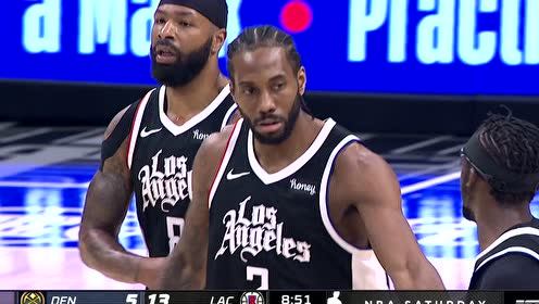 【2021年05月02日 掘金vs快船集锦】掘金vs快船精华回放 莱昂纳德复出不敌约基奇30+14+7