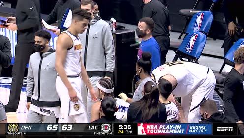 【2021年05月02日 掘金vs快船集锦】快船耐心传导展强队气质 泡椒空位三分完美终结