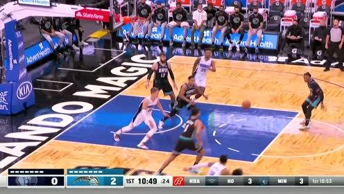 【2021年05月02日 灰熊vs魔术集锦】反击快攻双龙出海 安德森灵光乍现助飞莫兰特空接上篮