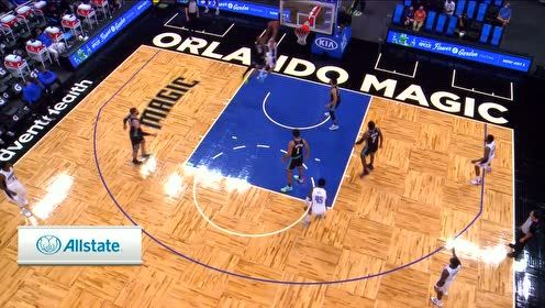 【2021年05月02日 灰熊vs魔术集锦】空切进场九天揽月 汉普顿滑翔双臂暴扣震慑全场