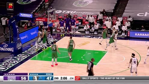 【2021年05月03日 国王vs独行侠集锦】无愧榜眼之名 巴格利连续发难肆虐篮筐