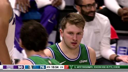 【2021年05月03日 国王vs独行侠集锦】国王vs独行侠精华回放 东契奇遭驱逐国王赛季三杀横扫独行侠