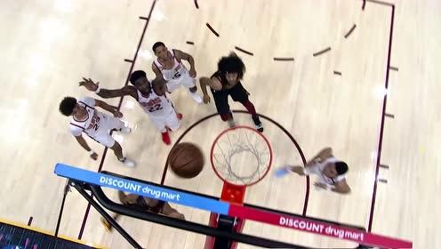 【2021年05月05日 太阳vs骑士集锦】看我秀！奥科罗演绎大幅度欧洲步打板上篮