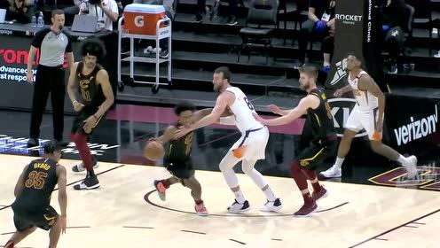 【2021年05月05日 太阳vs骑士集锦】塞克斯顿击地助攻多特森两分扳平 布克突破上篮不给一丝机会