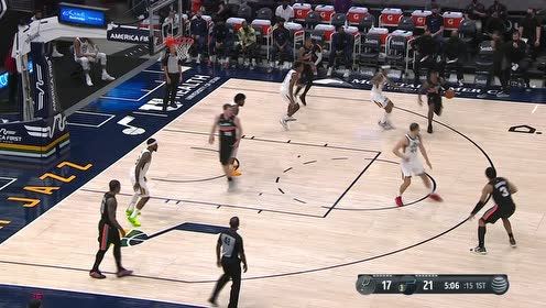 【2021年05月06日】马刺vs爵士英文原声全场回放