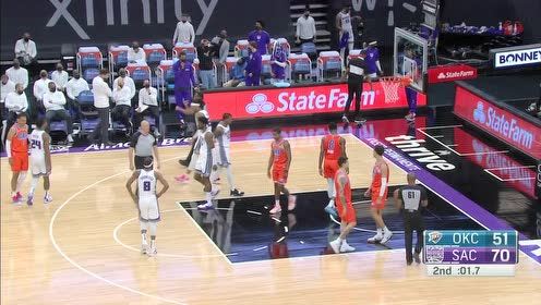 【2021年05月10日】雷霆vs国王英文原声全场回放