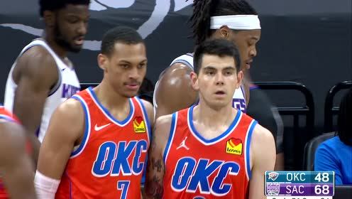 【2021年05月10日 雷霆vs国王集锦】雷霆vs国王精华回放  国王送雷霆7连败