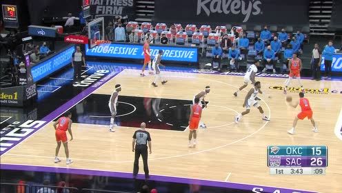 【2021年05月10日】雷霆vs国王第1节英文原声回放