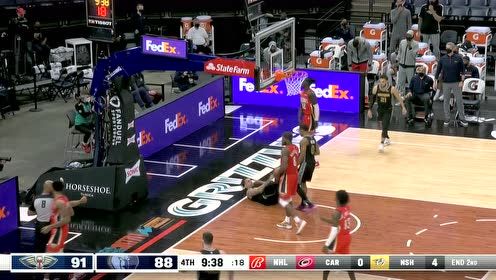 【2021年05月11日 鹈鹕vs灰熊集锦】梅尔顿反击击地妙传 克拉克空切起飞超强滞空上篮