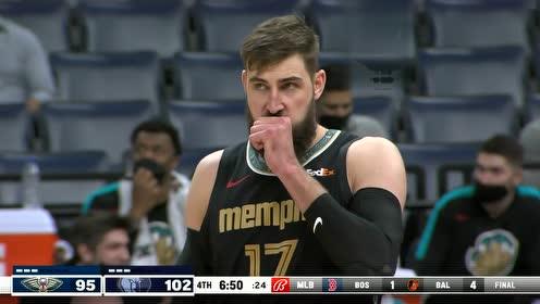 【2021年05月11日】鹈鹕vs灰熊第4节英文原声回放