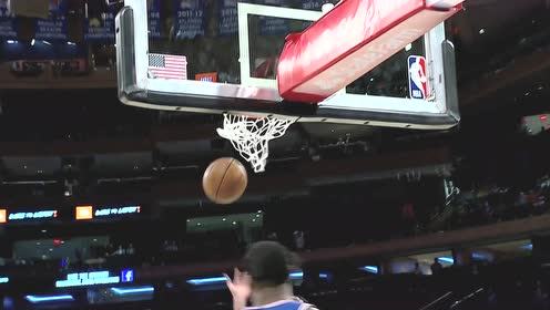 【2021年05月14日 马刺vs尼克斯集锦】逆境之中推反击 巴雷特电光火石间禁区勾手造强杀伤