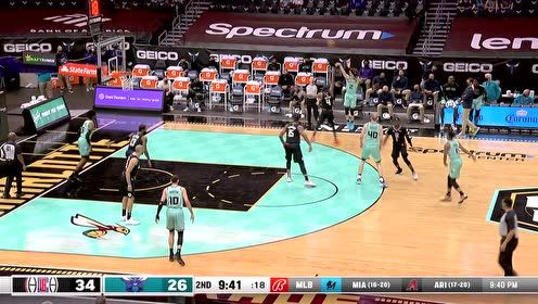 【2021年05月14日 快船vs黄蜂集锦】三球连飙两记三分 率领黄蜂追赶比分