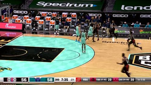 【2021年05月14日 快船vs黄蜂集锦】双星连线无坚不摧！小卡开阔视野定位乔治后者不负众望三分命中