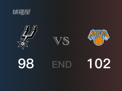 【战况】尼克斯战胜马刺，伯克斯30+10+2