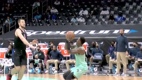 【2021年05月14日 快船vs黄蜂集锦】打得就是一个巧 罗齐尔轻松抛投单挑快船防线