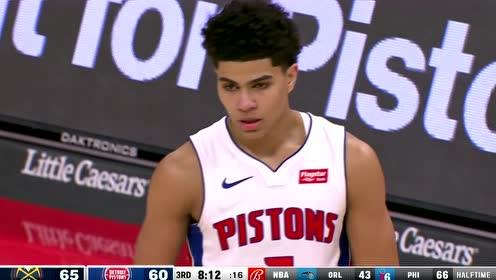 【2021年05月15日 掘金vs活塞集锦】迪亚洛光速突破直捣黄龙 平步青云一览众山小