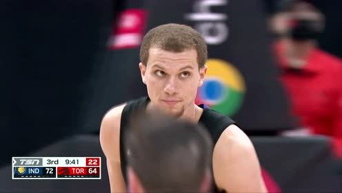 【2021年05月17日 步行者vs猛龙集锦】打出喜欢的节奏！麦康奈尔突入篮下妙传小萨轻松吃饼