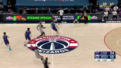 【2021年05月17日 黄蜂vs奇才集锦】终于开张了 威少抢断一马平川上篮