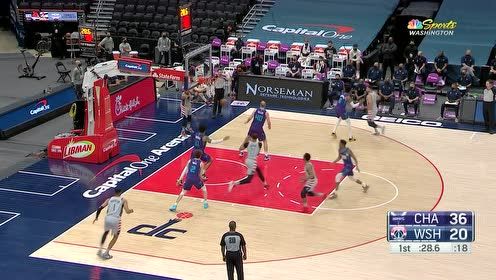 【2021年05月17日 黄蜂vs奇才集锦】不负大哥努力 加福德旱地拔葱怒扣