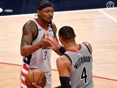 NBA精彩图片：黄蜂110-115不敌奇才