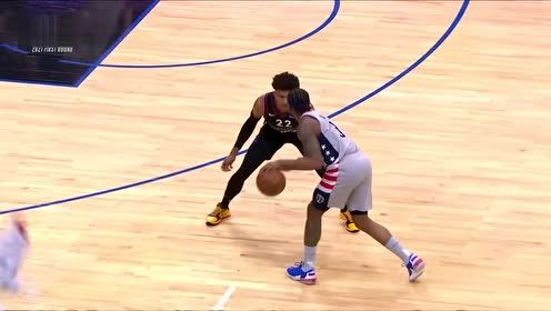 【2021年05月24日 奇才vs76人集锦】脚踩莲花无解突破 比尔连过两人飞身挑篮命中