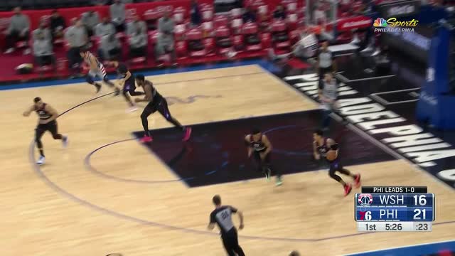 【2021年05月27日 奇才vs76人集锦】还想在我的地盘撒野 丹尼-格林头顶摘瓜大帽莱恩