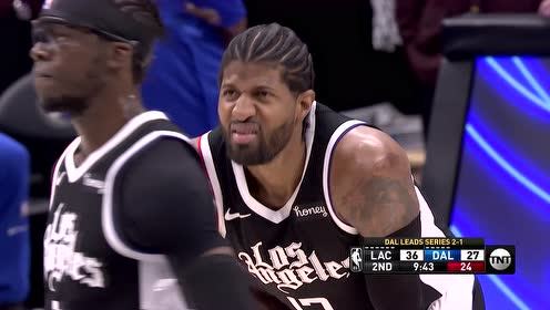 【2021年05月31日 快船vs独行侠集锦】点燃全场！泡椒蝴蝶穿花突破上篮+迎人中距离强势取分