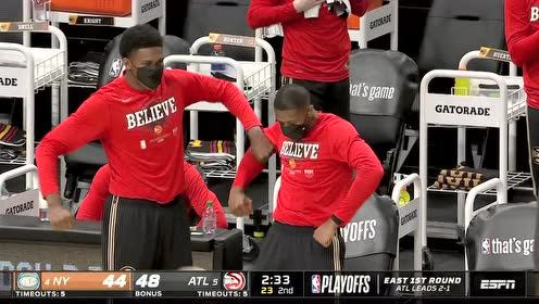 【2021年05月31日 尼克斯vs老鹰集锦】提前锁定十佳球 特雷杨连线柯林斯单臂劈扣