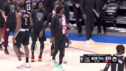 【2021年05月31日 快船vs独行侠集锦】杀人诛心！雷吉外线架炮连飙两记三分收掉比赛