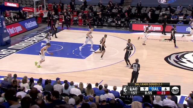 【2021年05月31日 快船vs独行侠集锦】双子星齐发威！乔治小卡连续突破生吞内线