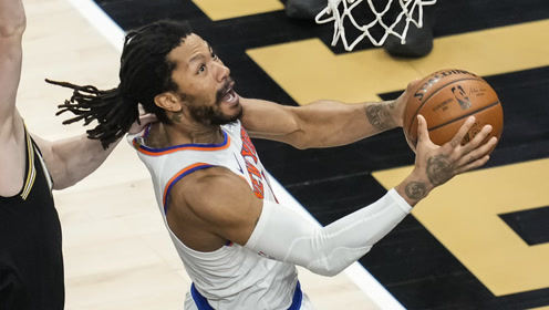 【2021年05月31日 尼克斯vs老鹰集锦】罗斯vs老鹰集锦 18+2+6极限转身左手抛投