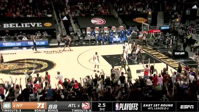 【2021年05月31日 尼克斯vs老鹰集锦】兰德尔抬手三分 博格达诺维奇强势回应