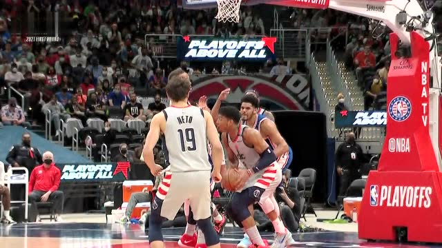 【2021年06月01日 76人vs奇才集锦】大风起兮云飞扬 八村垒直上青天暴力隔扣哈里斯