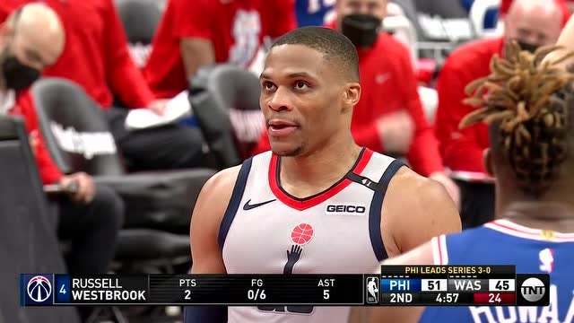 【2021年06月01日】费城vs奇才第2节英文原声回放