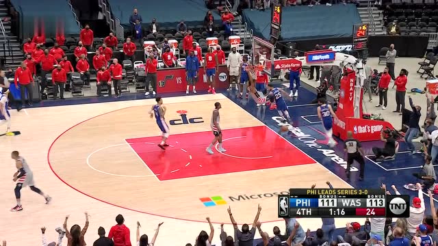 【2021年06月01日 76人vs奇才集锦】飒沓如流星 威少华丽长传连线八村垒快攻暴扣