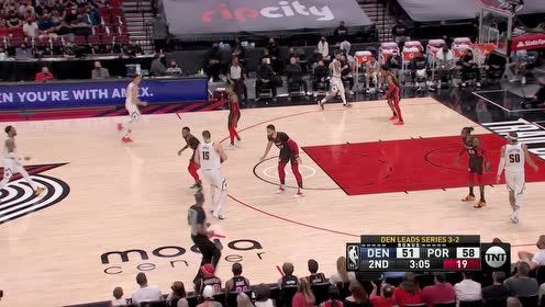 【2021年06月04日 掘金vs开拓者集锦】三分箭似地狱的火焰！西蒙斯手起刀落连中三分