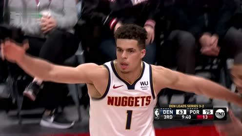 【2021年06月04日 掘金vs开拓者集锦】约基奇vs开拓者集锦 砍下36+8+6后程发力击溃开拓者防线