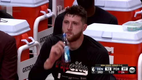 【2021年06月04日 掘金vs开拓者集锦】约基奇vs开拓者第3节集锦 全能发挥单节砍下20分