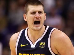 约基奇和波特合砍62分带队晋级次轮