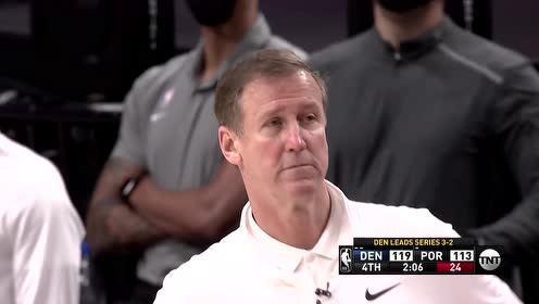 【2021年06月04日】掘金vs开拓者第4节英文原声回放