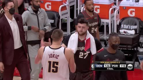 【2021年06月04日 掘金vs开拓者集锦】殳海：约基奇是本赛季当之无愧的MVP！王猛：NBA可以颁奖了！