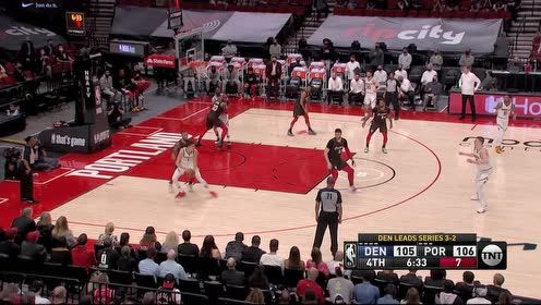 【2021年06月04日 掘金vs开拓者集锦】面对老队友丝毫不手软！约基奇三分迎射努尔基奇