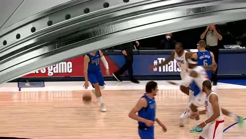 【2021年06月05日 快船vs独行侠集锦】手活细腻如丝顺滑 波神张弓搭箭百步穿杨