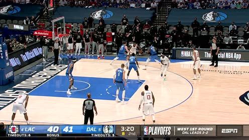 【2021年06月05日 快船vs独行侠集锦】快船集锦:小卡45分克独行侠决战G7