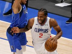 NBA精彩图片：快船104-97战胜独行侠