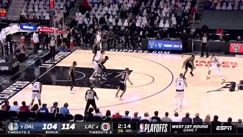 【2021年06月07日 独行侠vs快船集锦】东契奇vs快船集锦  46分14助攻统治级表现无力回天