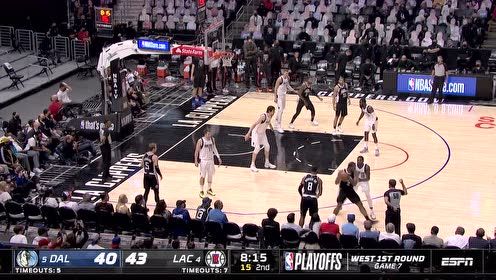 【2021年06月07日 独行侠vs快船集锦】快船抢七大战命中20记三分 打破火箭季后赛抢七纪录