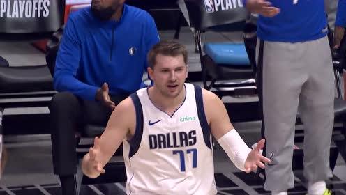 【2021年06月07日 独行侠vs快船集锦】大型中转站 博班连续连线波神轰炸内线