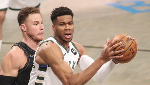 【2021年06月08日 雄鹿vs篮网集锦】字母哥vs篮网集锦 18+11+4轰炸内线单臂劈扣