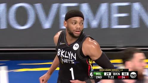 【2021年06月08日】雄鹿vs篮网第2节英文原声回放